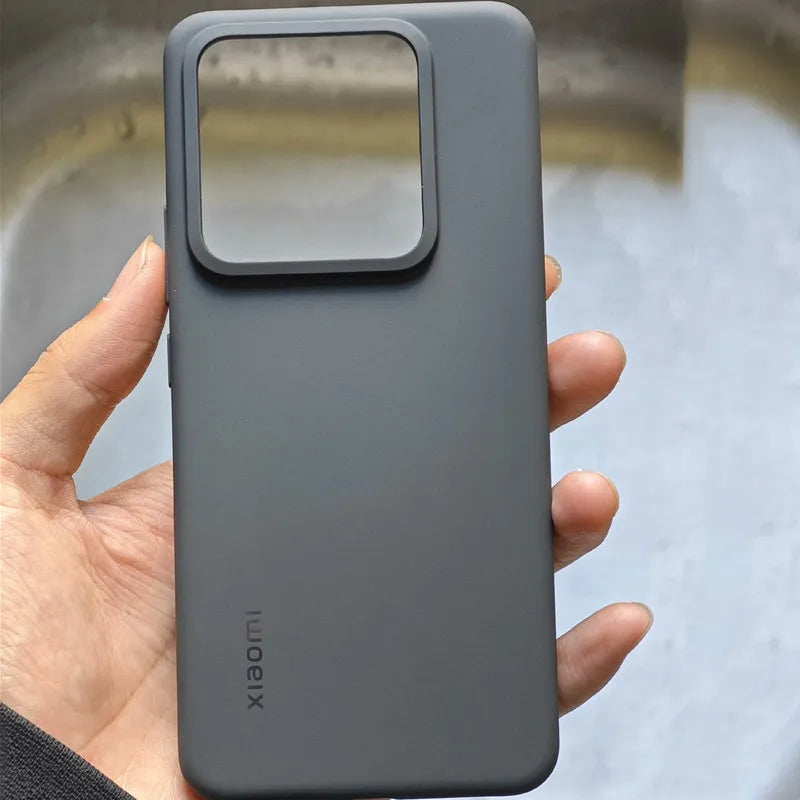 Original Phone Case For Xiaomi Mi 14/14 Pro Slim Soft Back Case Shockproof Matte Rubber Luxury Skin Ultra Thin Cover Funda