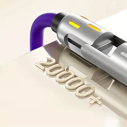 4in 1 USB C Cable Anti-Tangle Fast Charging Data Sync Cable for Smartphone 240W Luminous Fast Charging/Data Transfer Cable