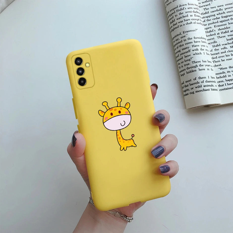 Case For Samsung Galaxy M13 M23 Phone Cover Silicone Protective Shell Funny Coque for Samsung M33 Capas Samsung M53 Bumper Funda