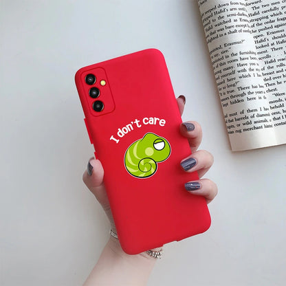 Case For Samsung Galaxy M13 M23 Phone Cover Silicone Protective Shell Funny Coque for Samsung M33 Capas Samsung M53 Bumper Funda