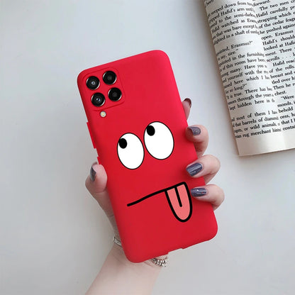 Case For Samsung Galaxy M13 M23 Phone Cover Silicone Protective Shell Funny Coque for Samsung M33 Capas Samsung M53 Bumper Funda
