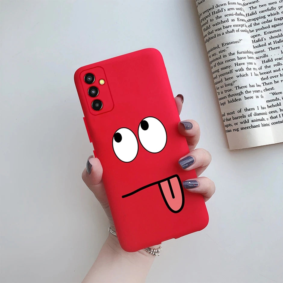 Case For Samsung Galaxy M13 M23 Phone Cover Silicone Protective Shell Funny Coque for Samsung M33 Capas Samsung M53 Bumper Funda