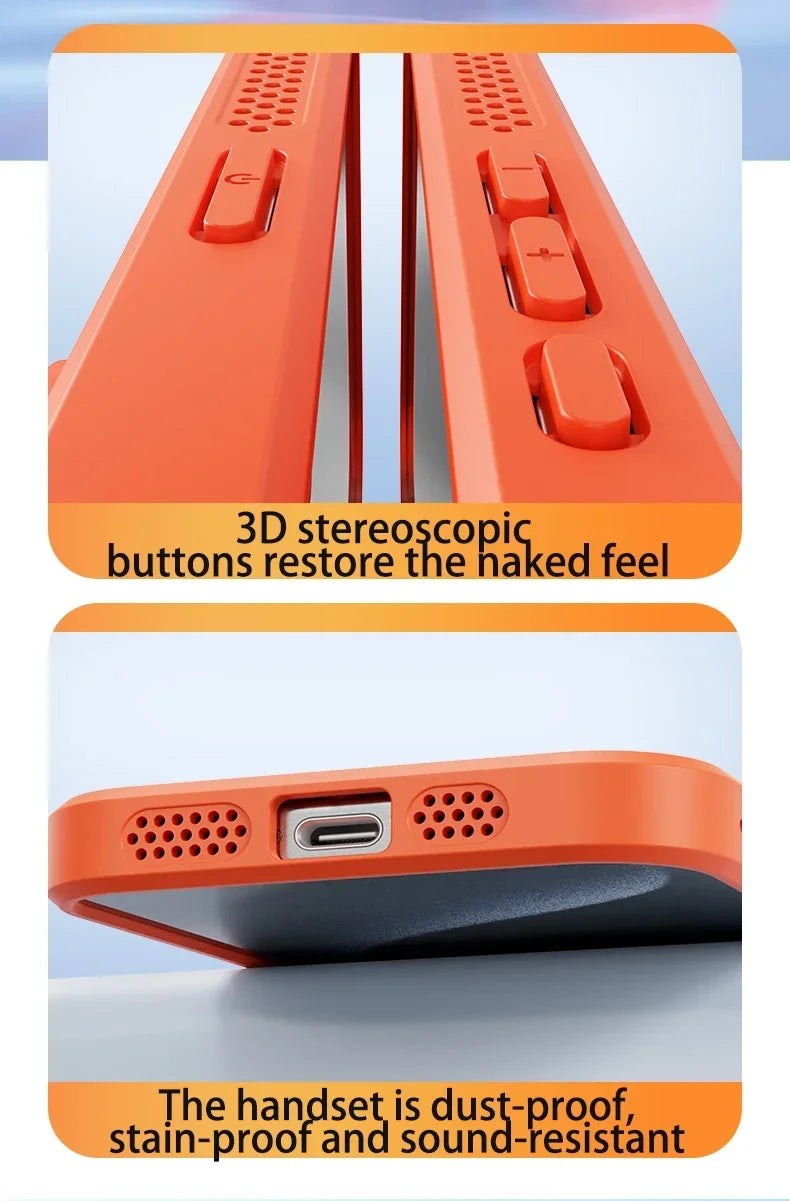 Cooling Heat Dissipation Phone Case For iPhone 17 16 15 14 13 12 11 Pro Max Plus Breathable Hard Back Magnetic Cover For Magsafe