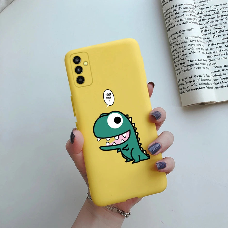 Case For Samsung Galaxy M13 M23 Phone Cover Silicone Protective Shell Funny Coque for Samsung M33 Capas Samsung M53 Bumper Funda