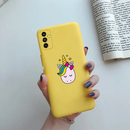 Case For Samsung Galaxy M13 M23 Phone Cover Silicone Protective Shell Funny Coque for Samsung M33 Capas Samsung M53 Bumper Funda