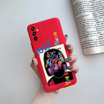 Case For Samsung Galaxy M13 M23 Phone Cover Silicone Protective Shell Funny Coque for Samsung M33 Capas Samsung M53 Bumper Funda