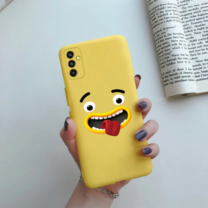 Case For Samsung Galaxy M13 M23 Phone Cover Silicone Protective Shell Funny Coque for Samsung M33 Capas Samsung M53 Bumper Funda